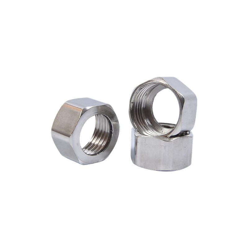 Ống thổi bằng thép không gỉ Chủ đề nội bộ Nut lục giác Ống thổi bằng thép không gỉ Chủ đề nội bộ Nut lục giác